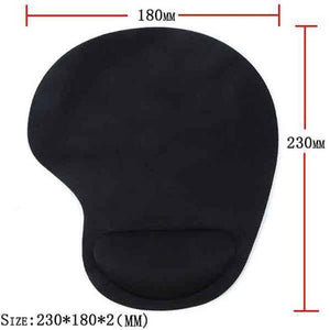 Open image in slideshow, Professional Optical Mouse Pad With Wrist Support - HomeOfficeHaven
