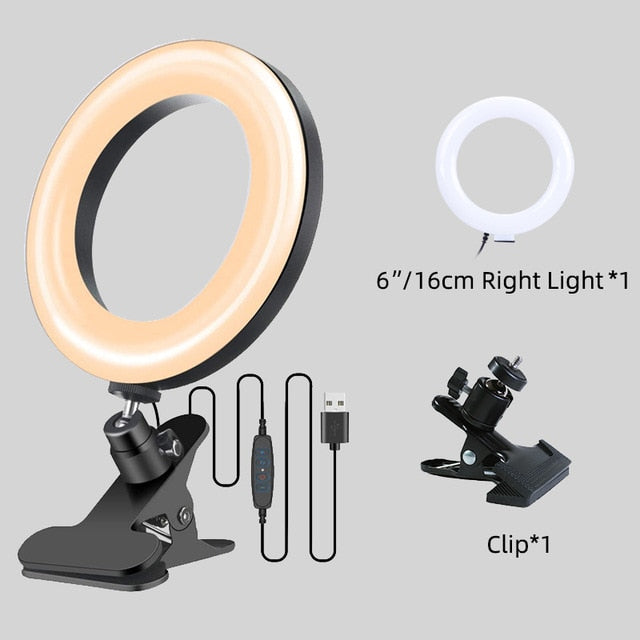 Desktop Video Conference Ring Light - HomeOfficeHaven